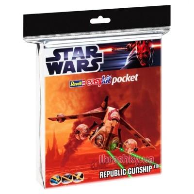 3D-пазли - Модель для збірки Космічний корабель Republic Gunship Revell Зоряні війни (6729)