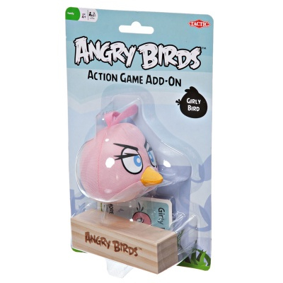 Фигурки персонажей - Игровая фигурка Розовая Птичка для игры Action Game Giant Tactic Angry Birds (40637)