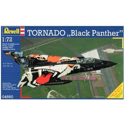 Конструкторы с уникальными деталями - Модель для сборки Самолет Tornado Black Panther Revell (4660)