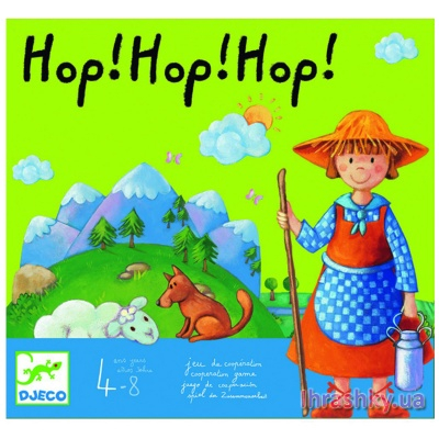 Настольные игры - Настольная игра Djeco Хоп! Хоп! Хоп! (DJ08408)