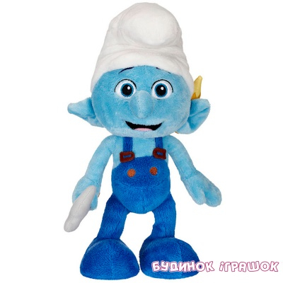 Персонажи мультфильмов - Мягкая игрушка Хенди Handy The Smurfs (54015)
