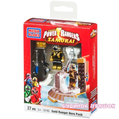 Блочные конструкторы - Конструктор Mega Bloks Золотой рейнджер (5742)