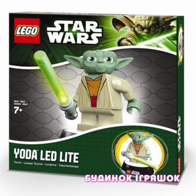Годинники, ліхтарики - Конструктор LEGO Ліхтарик-нічник LEGO серії Зоряні війни Yoda світлодіодний (LGL-TOB6-BELL)