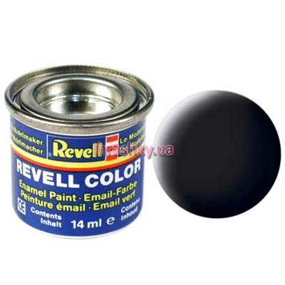 3D-пазлы - Краска черная матовая black mat 14ml Revell (32108)