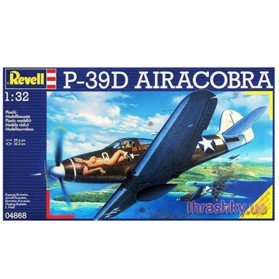 3D-пазлы - Модель для сборки Истребитель P-39D Airacobra Revell (4868)