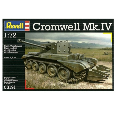 3D-пазлы - Модель для сборки Британский средний крейсерский танк Cromwell Mk. IV Revell (3191)
