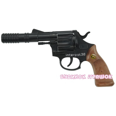 Стрілецька зброя - Іграшкова зброя Пістолет Interpol 38 Schrodel (2020381)