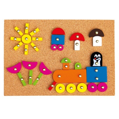 Развивающие игрушки - Деревянная игрушка Bino Кротик (13737)