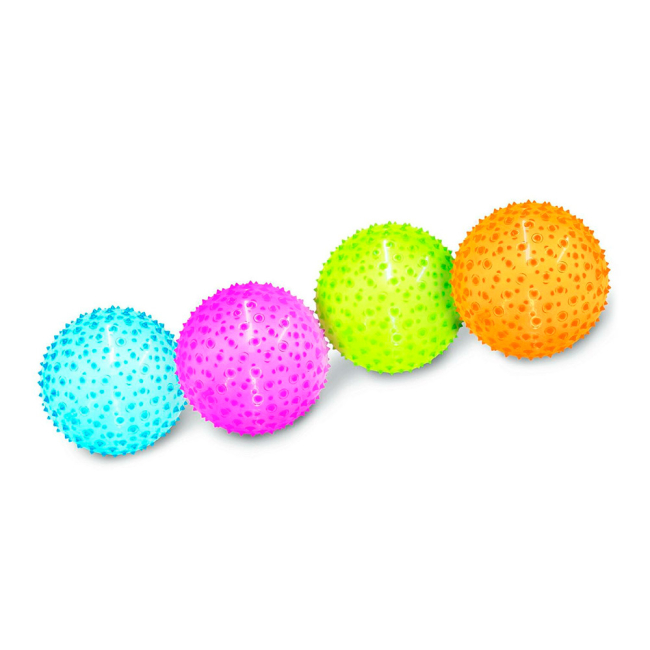 Развивающие игрушки - Сенсорный мяч Edushape Прозрачный 18 см (705177)