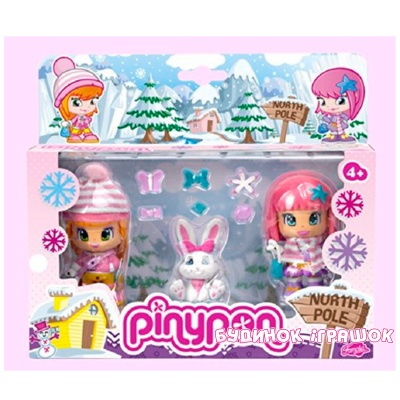 Ляльки - Лялька Pinypon в зимовому одязі з вихованцем в асортименті (700010265)