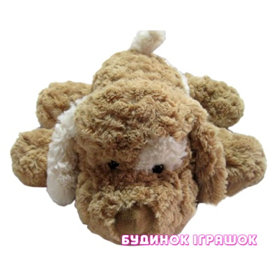 Мягкие животные - Мягкая игрушка Grand Собака коричневая с белым ухом (3201GCC)