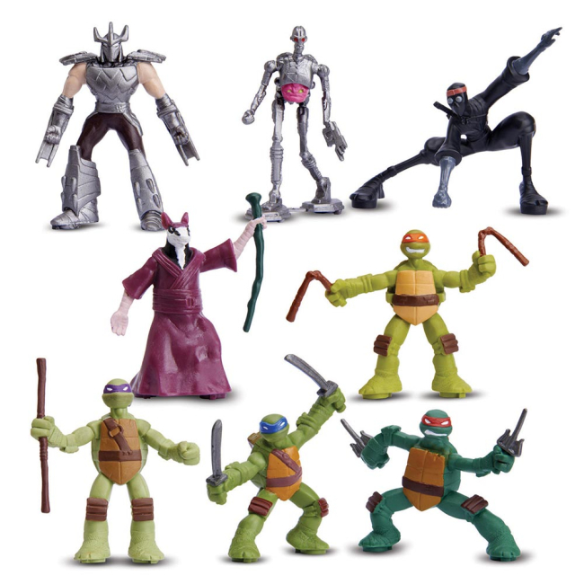 Фігурки персонажів - Ігрова фігурка Міні-фігурки: сюрприз в закритій упаковці Ninja Turtles TMNT (91200)