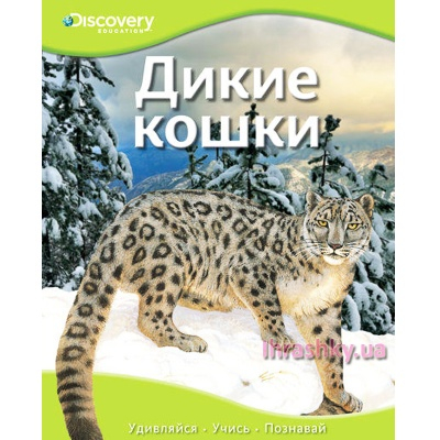 Дитячі книги - Книжка Discovery Education Дикі кішки (9785389064249)