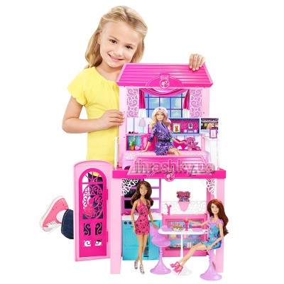 Меблі та будиночки - Ігровий набір проектує і декоруй будинок Barbie (X7945)