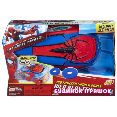Аксессуары - Бластер стреляющий паутиной-дисками серия Человек-паук Hasbro Spider-Man (A7407)