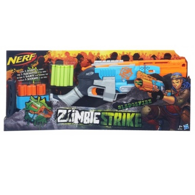 Помповое оружие - Бластер Hasbro Nerf Зомби Страйк СлэджФайр (A4326)