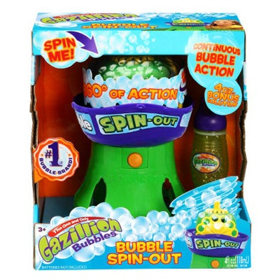 Мыльные пузыри - Игрушка для надувания мыльных пузырей Spin out Gazillion bubbles (36196)