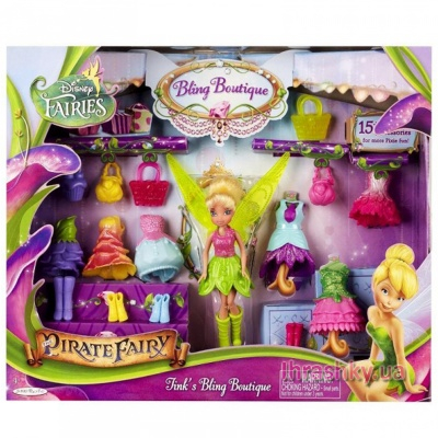 Куклы - Игровой набор с куклой Disney Fairies Звоночек Бутик (68878)
