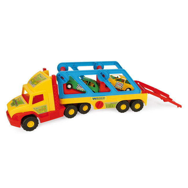 Машинки для малышей - Грузовик Super Truck с авто-купе Wader (36640)