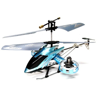 Радіокеровані моделі - Вертоліт RAPTOR на і/ч керуванні з пультом-рукавичкою синій(7-901/01B)