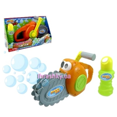 Мильні бульбашки - Іграшка мильні бульбашки Bubble Fun Пила (B0122)