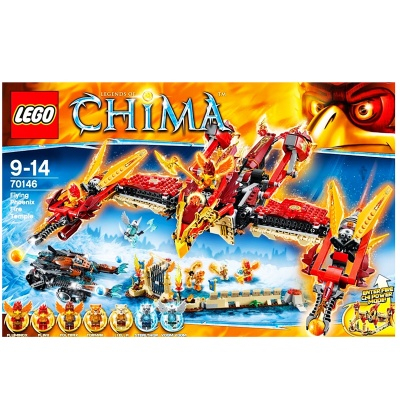 Конструктори LEGO - Конструктор Літаючий храм Фенікса LEGO Chima (70146)
