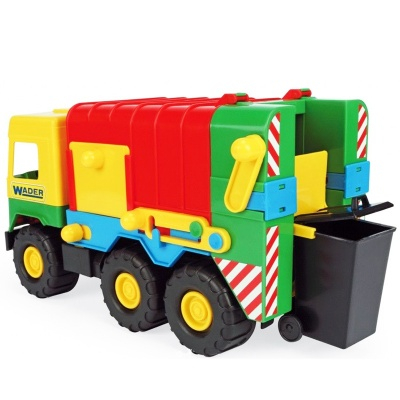 Транспорт і спецтехніка - Іграшка Сміттєвоз Middle Truck Wader в асортименті (39224)