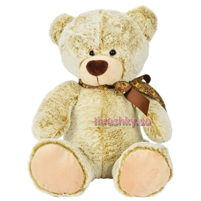 М'які тварини - Плюшева іграшка Пухнастий ведмедик з бантом(5819753)