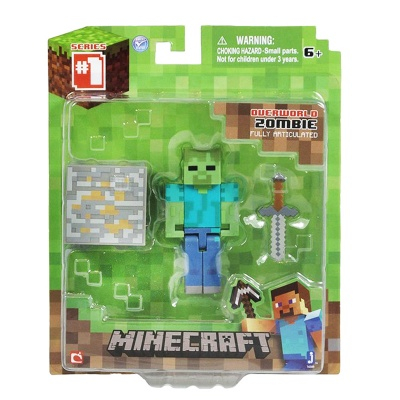 Фігурки персонажів - Іграшковий набір Minecraft Zombie Pack аксесуарами (16509)