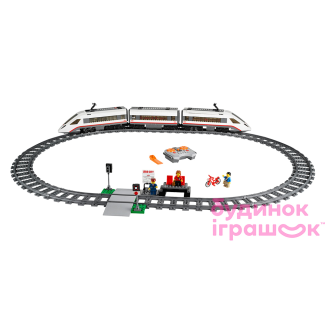 Конструкторы LEGO - Конструктор LEGO City Скоростной пассажирский поезд (60051)