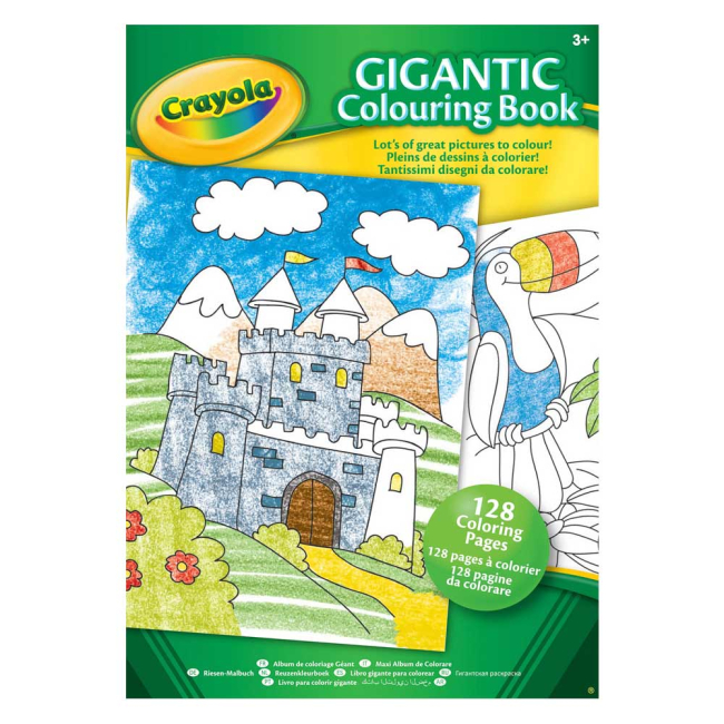 Товари для малювання - Велика книга-розмальовка Crayola 128 сторінок (04-1407)