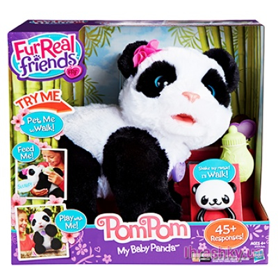 Мягкие животные - Интерактивная игрушка FurReal Friends Малыш Панда (A7275)