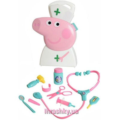 Набори професій - Ігровий набір Peppa Кейс лікаря Пеппи (1680651)