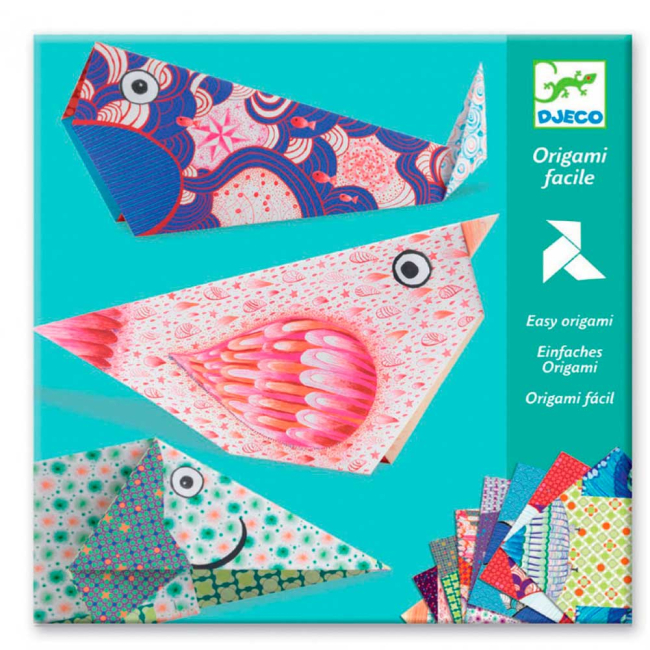 Наборы для творчества - Набор для оригами DJECO Большие животные (DJ08776)