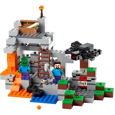 Конструктори LEGO - Конструктор Печера LEGO Minecraft (21113)