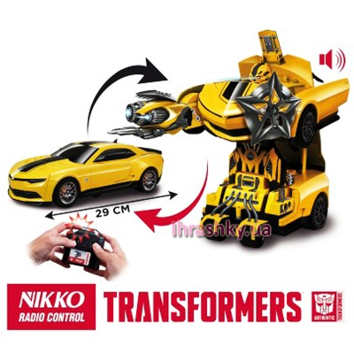 Радиоуправляемые модели - Машинка-трансформер на р/у Bumblebee Transformer (920011A)