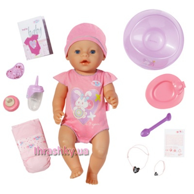Пупси - Лялька Чарівне малятко Baby Born 43 см з чіпом (820414)