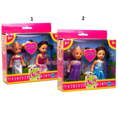Ляльки - Ігровий набір з лялькою Парк розваг Ася 11 см 2 види (31014)