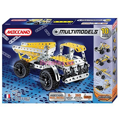 Конструктори з унікальними деталями - Конструктор Мекано Мультимодельс Вантажівка Meccano (6023645)