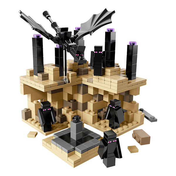 Конструкторы LEGO - Конструктор Микромир Конец LEGO Minecraft (21107)