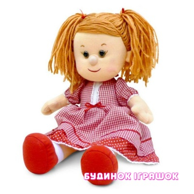 Ляльки - М яка музична іграшка Lava Лялька Катюша в червоній сукні 24см (LF1138A)