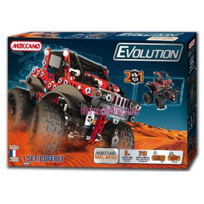 Конструкторы с уникальными деталями - Конструктор MECCANO серии Evolution 4х4 (6023684)
