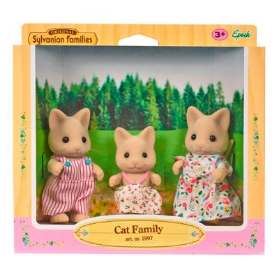 Фигурки животных - Набор Семья Котиков Sylvanian Families (1907)
