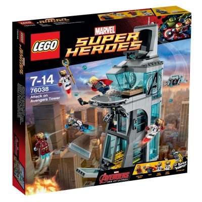 Конструкторы LEGO - Конструктор Нападение на башню мстителей LEGO Marvel Super Heroes (76038)