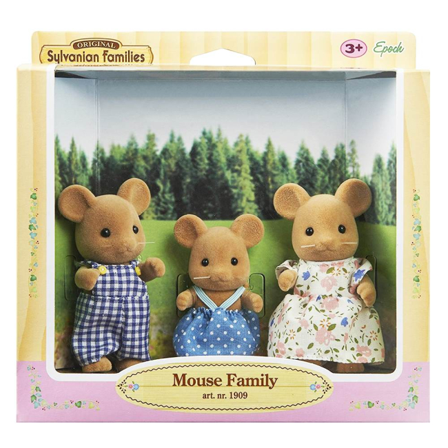 Фігурки тварин - Ігровий набір Сім'я Мишей Sylvanian Families (1909)