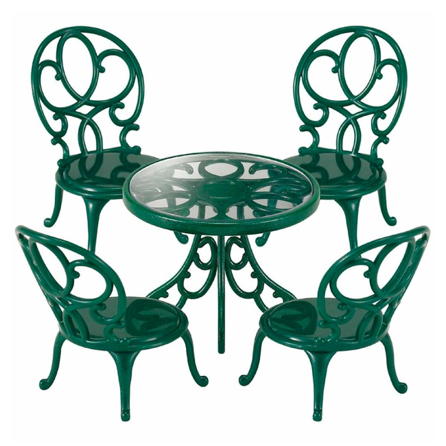 Аксессуары для фигурок - Набор Сад Стол и стулья Sylvanian Families (2242)