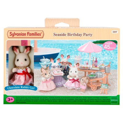 Фігурки тварин - Набір День народження у моря Sylvanian Families (5207)