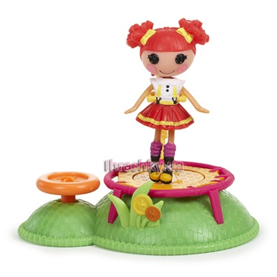 Куклы - Набор с куклой Искорка на батуте Lalaloopsy Mini Спортивные игры (530404)