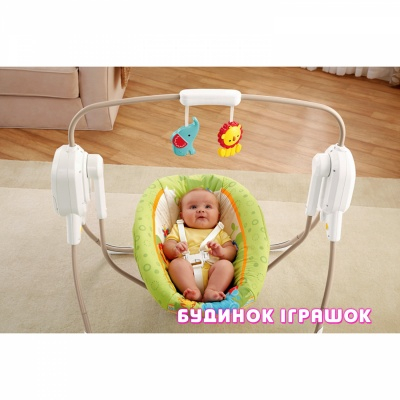 Кресла-качалки - Колыбель-качалка Fisher-Price Джунгли (BFH05)