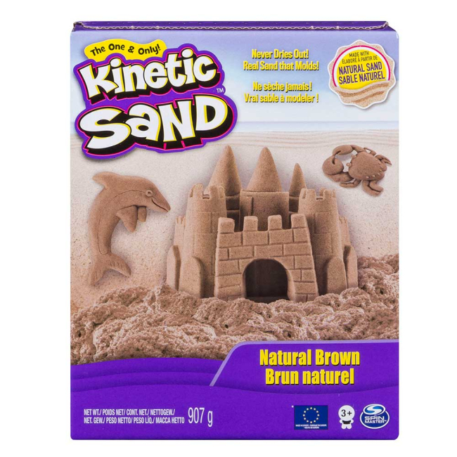 Антистресс игрушки - Кинетический песок для детского творчества Kinetic Sand Original 910 г (71400)